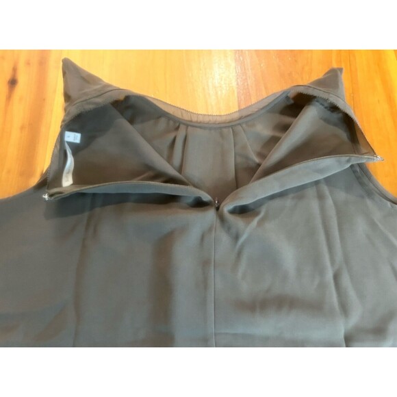Soft Surrondings Women’s Sleeveless Top. Size Large. Zip Closure. Brown - Picture 8 of 8